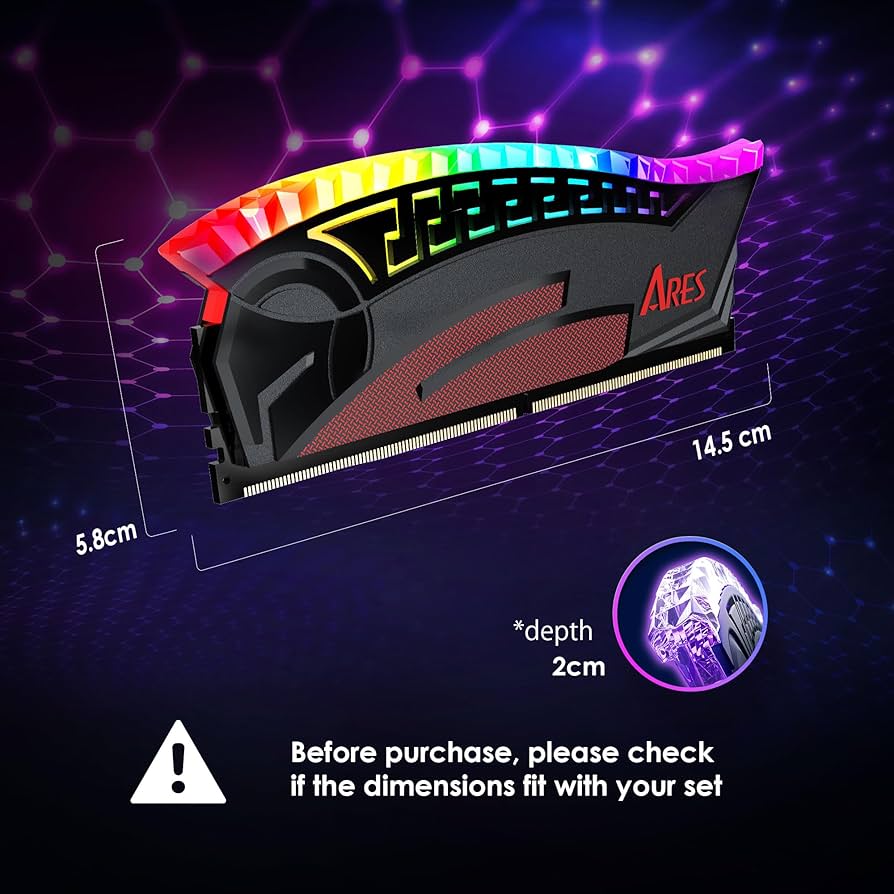 Amazon.com: DATO ARES Armor Pro RGB Gaming DDR4 16GB (2x8GB